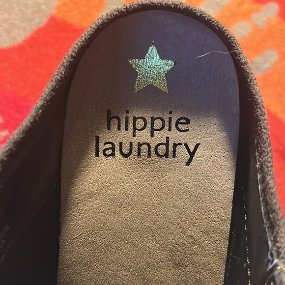 Hippie laundry shoes/mules, size 11, brown suede, 3 inch heel, never worn, NWTS - Picture 7 of 8